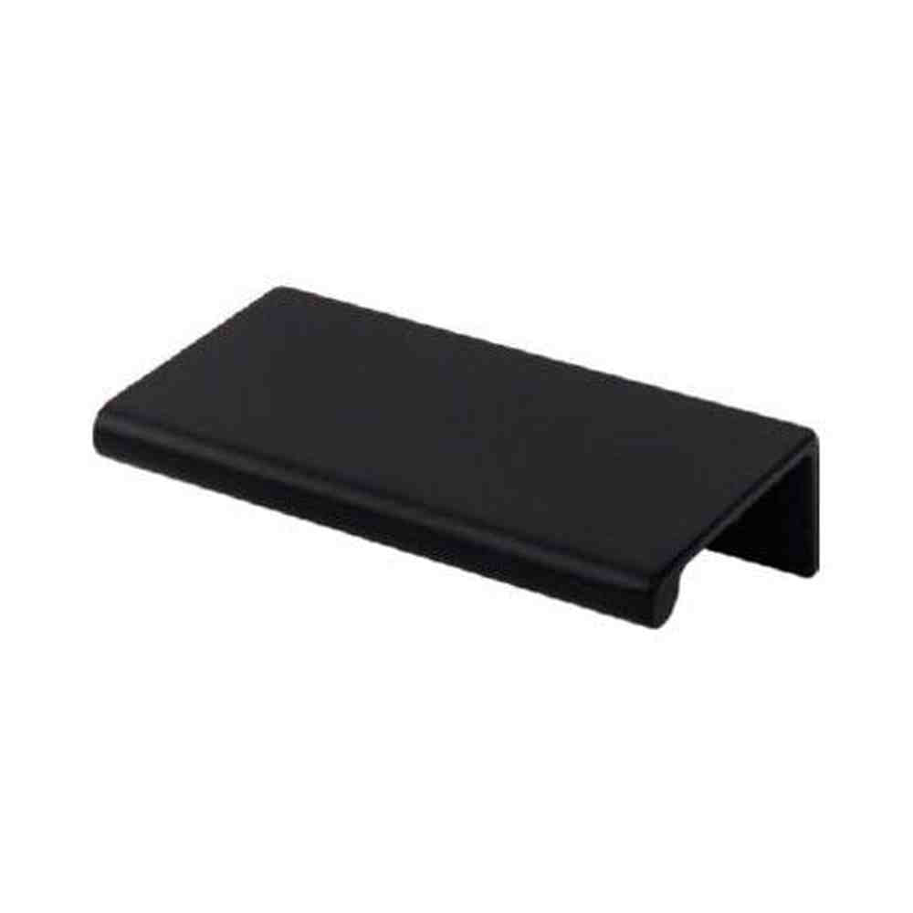 Top Knobs TK501BLK flat black edge pulls