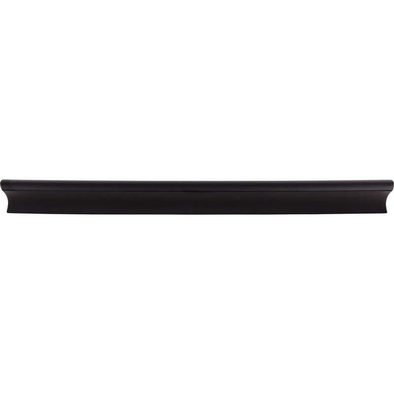 Top Knobs TK557BLK flat black cabinet pull