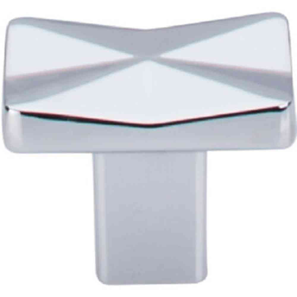 Top Knobs TK560PC polished chrome square cabinet knob
