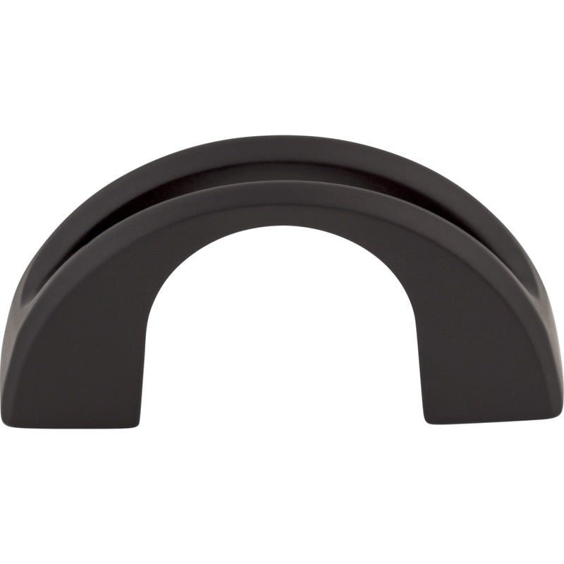 Top Knobs TK617BLK flat black cabinet pull