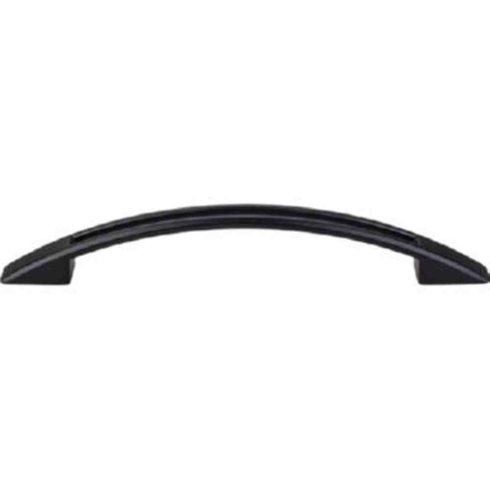 Top Knobs TK619BLK flat black cabinet pull