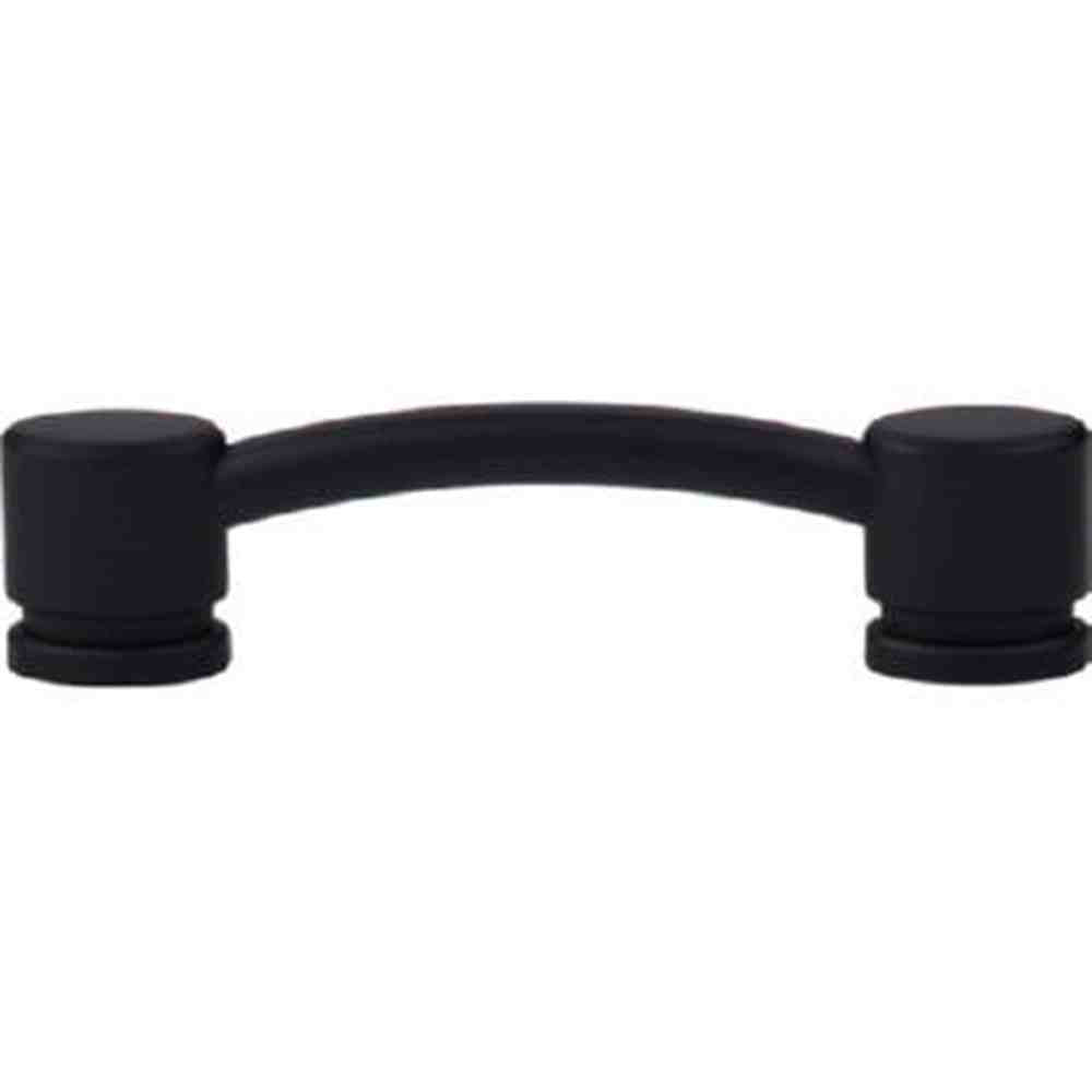 Top Knobs TK63BLK flat black cabinet pull