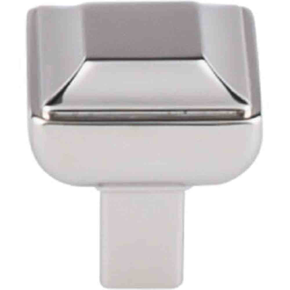 Top Knobs TK670PN polished nickel square cabinet knob
