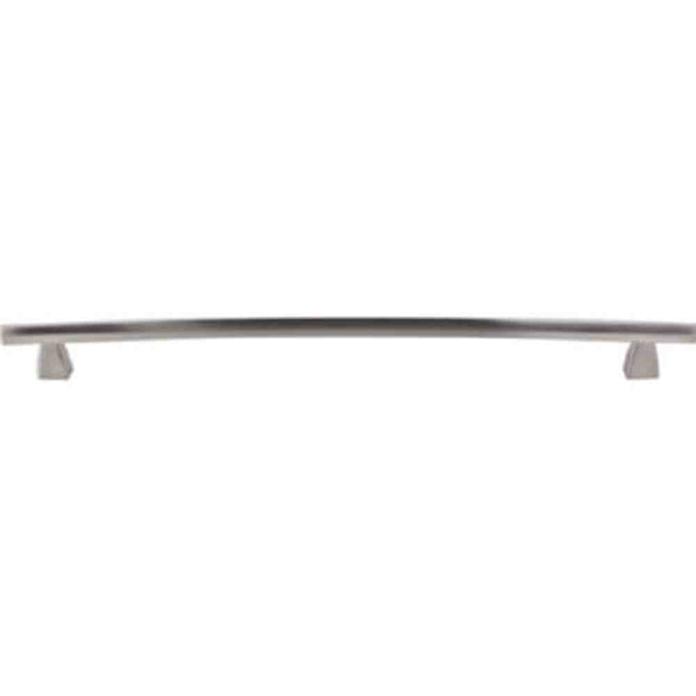 Top Knobs TK6BSN brushed satin nickel arched cabinet pull