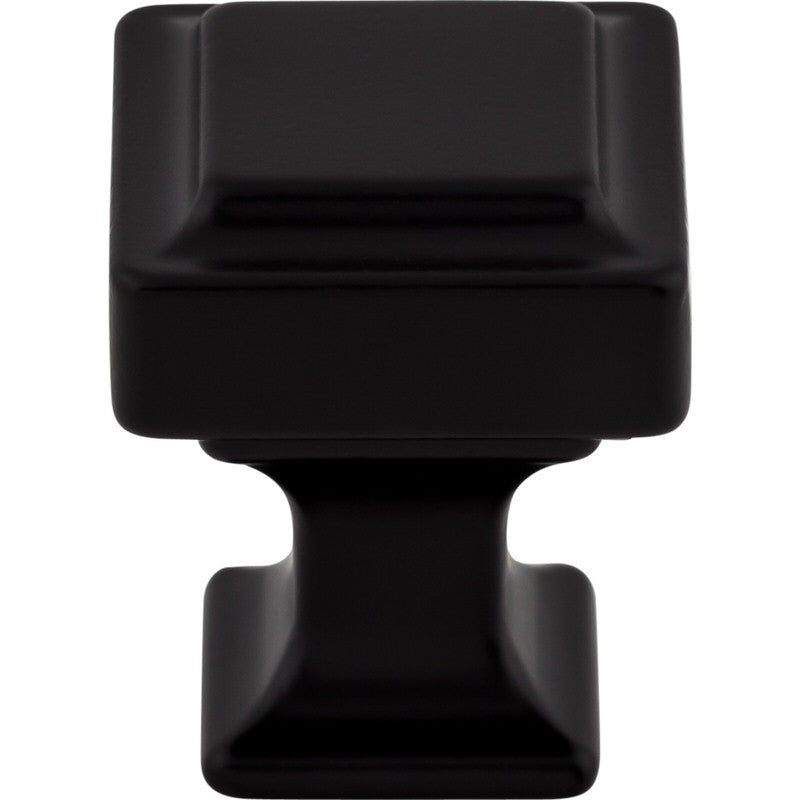 Top Knobs TK700BLK flat black cabinet knob