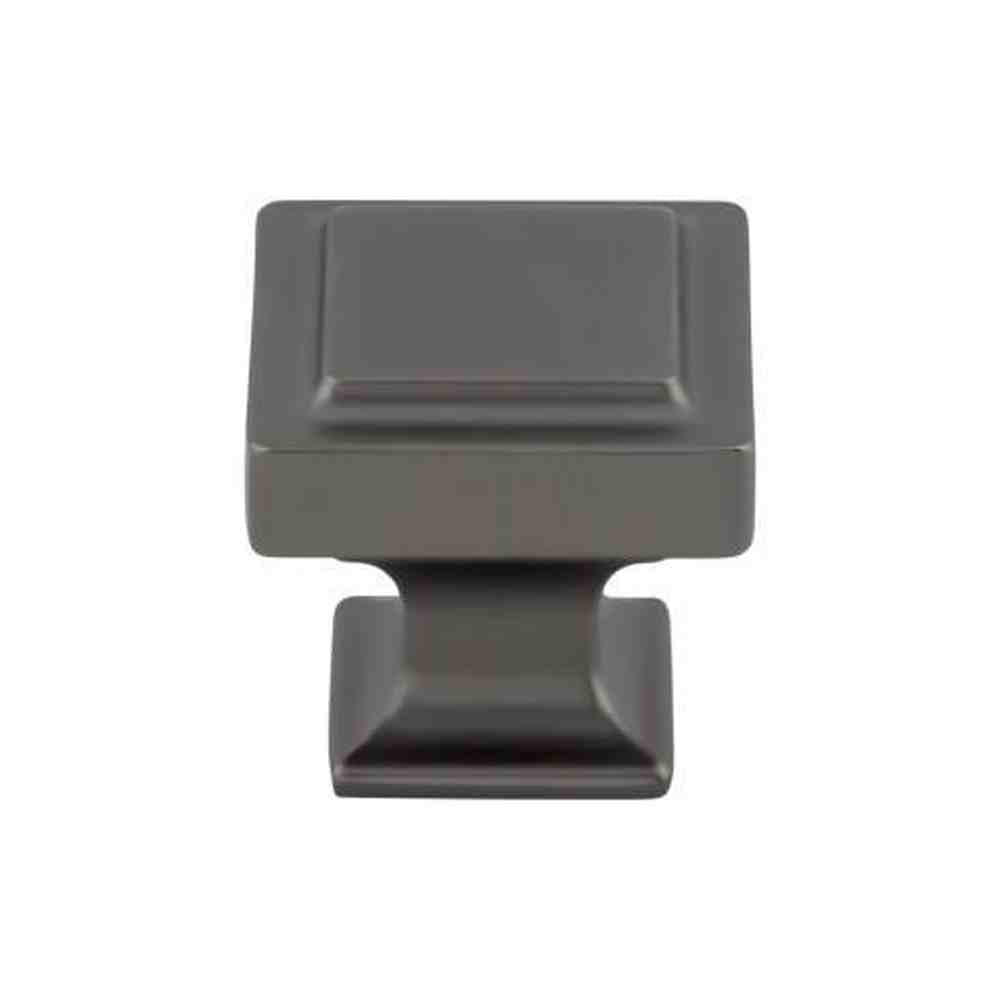 Top Knobs TK702AG ash gray square cabinet knob