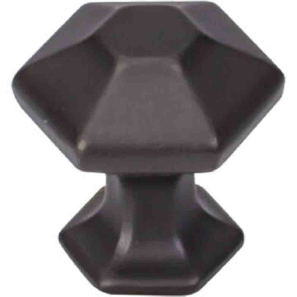 Top Knobs TK711SAB sable square cabinet knob