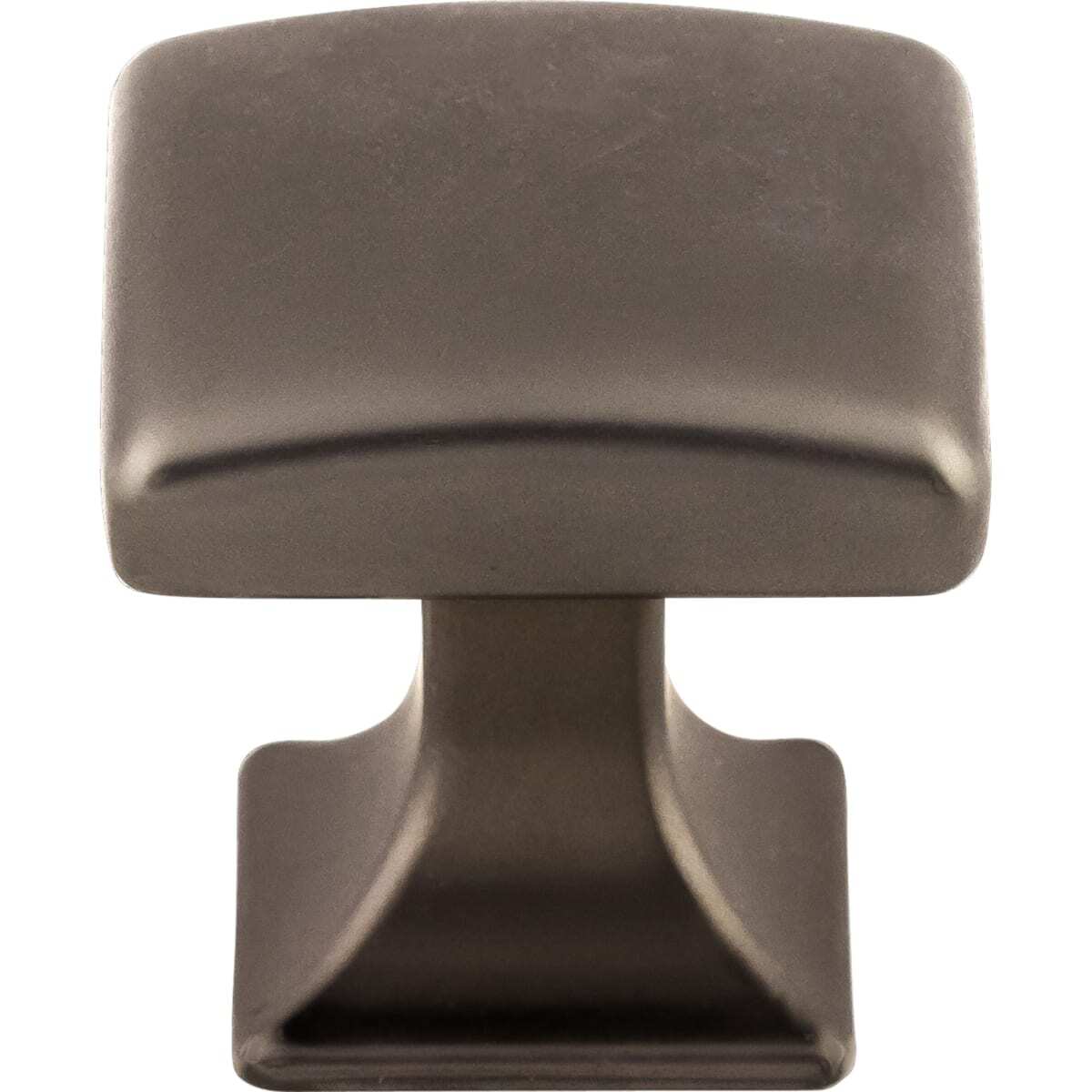 Top Knobs TK721AG ash gray square cabinet knob