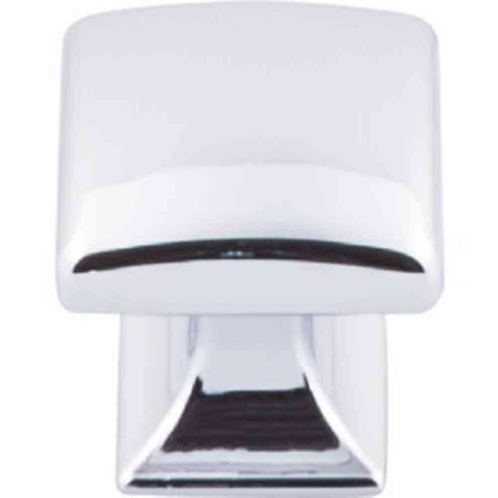 Top Knobs TK721PC polished chrome square cabinet knob