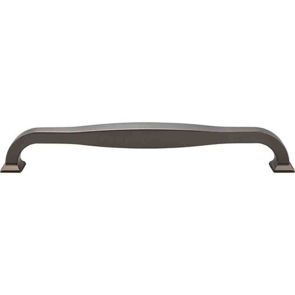 Top Knobs TK728BLK flat black cabinet pull / appliance pull
