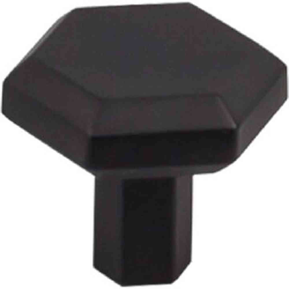 Top Knobs TK792BLK flat black cabinet knob