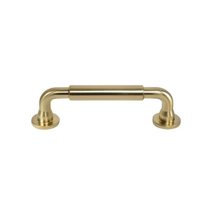 Top Knobs TK822 Lily Cabinet Pull 3-3/4" Center to Center, front view