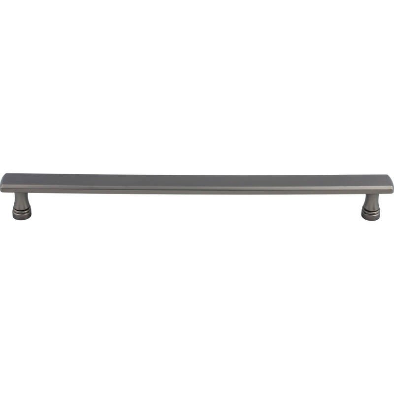 Top Knobs TK858AG ash gray cabinet pull / appliance pull