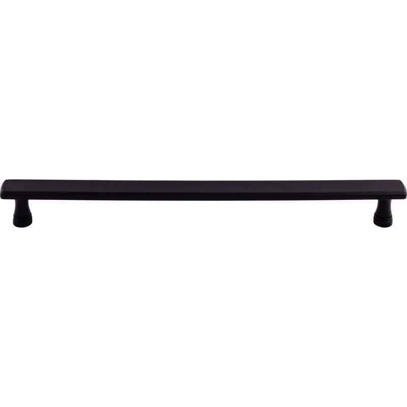 Top Knobs TK858BLK flat black cabinet pull / appliance pull