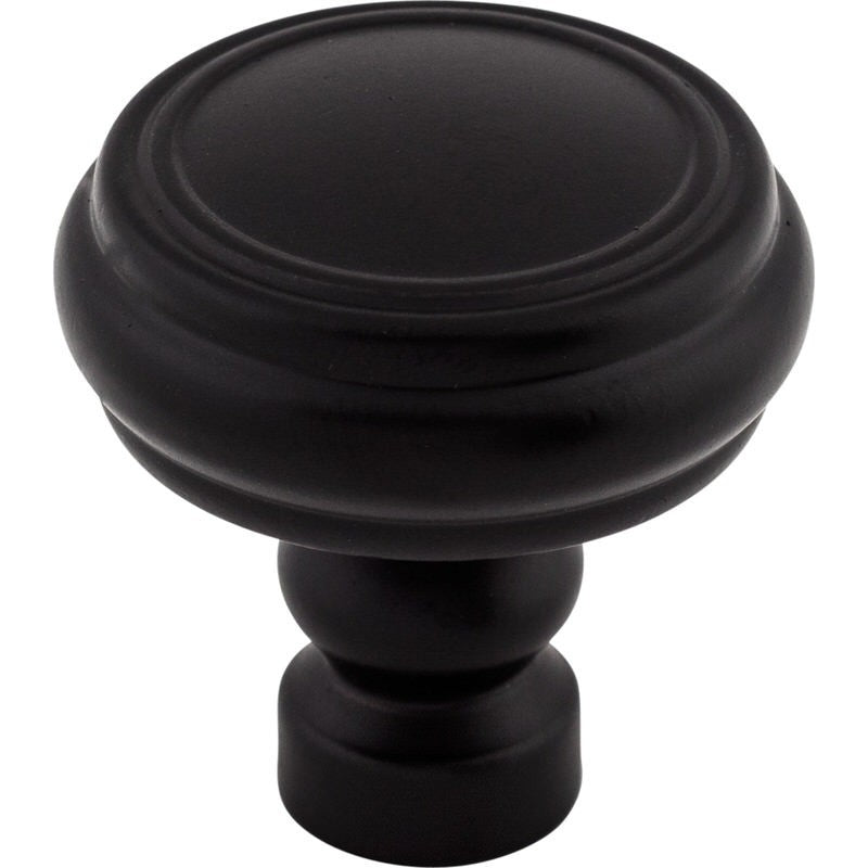 Top Knobs TK880BLK flat black cabinet knob