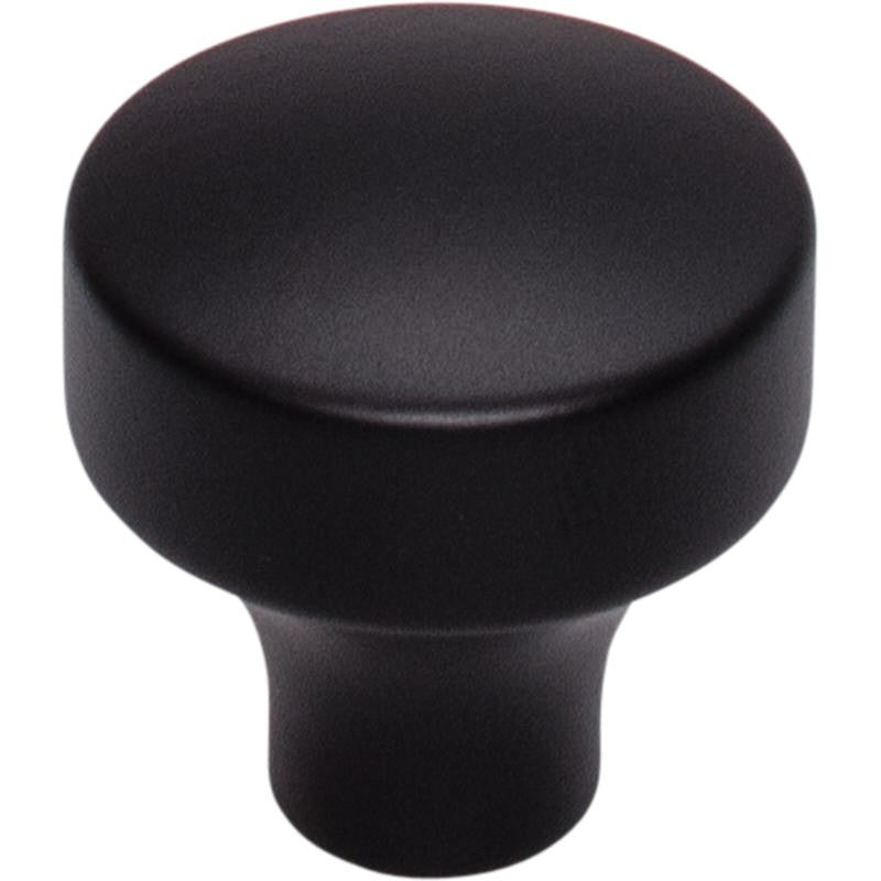 Top Knobs TK900BLK flat black cabinet knob