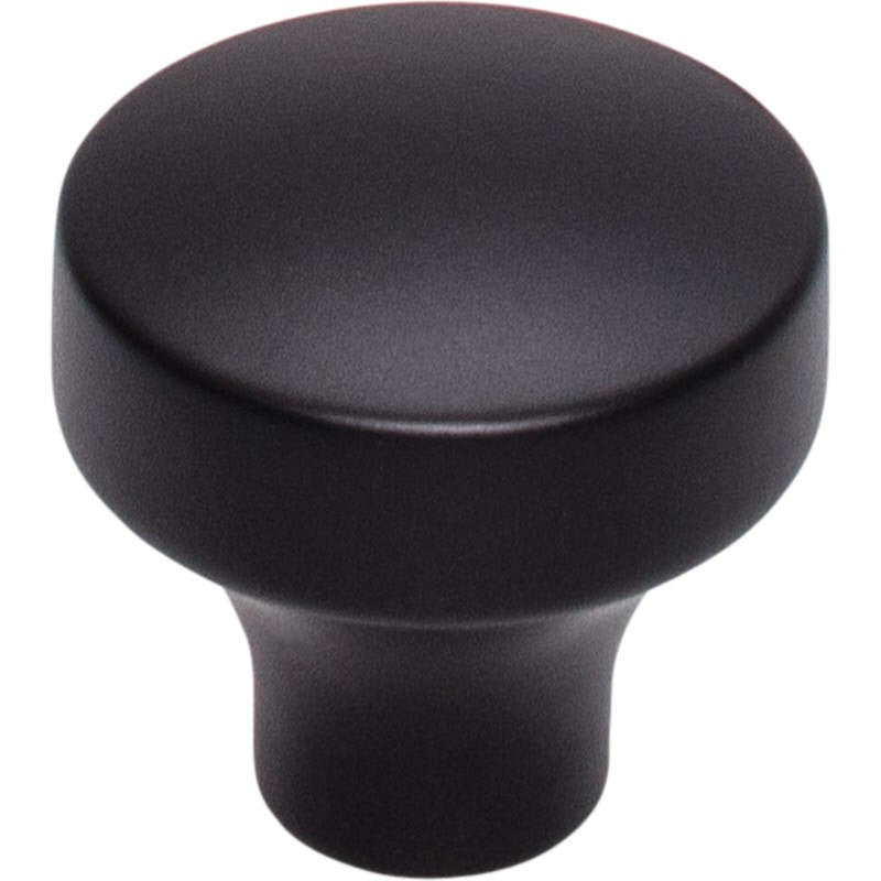 Top Knobs TK901BLK flat black cabinet knob