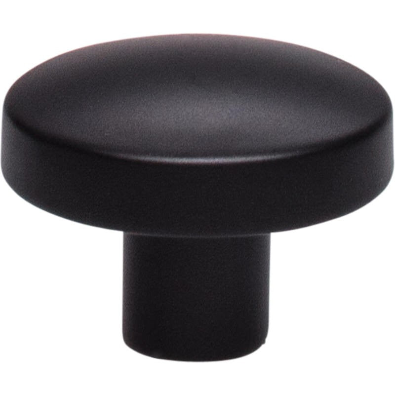 Top Knobs TK910BLK flat black cabinet knob