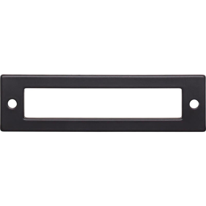 Top Knobs TK924BLK flat black backplates