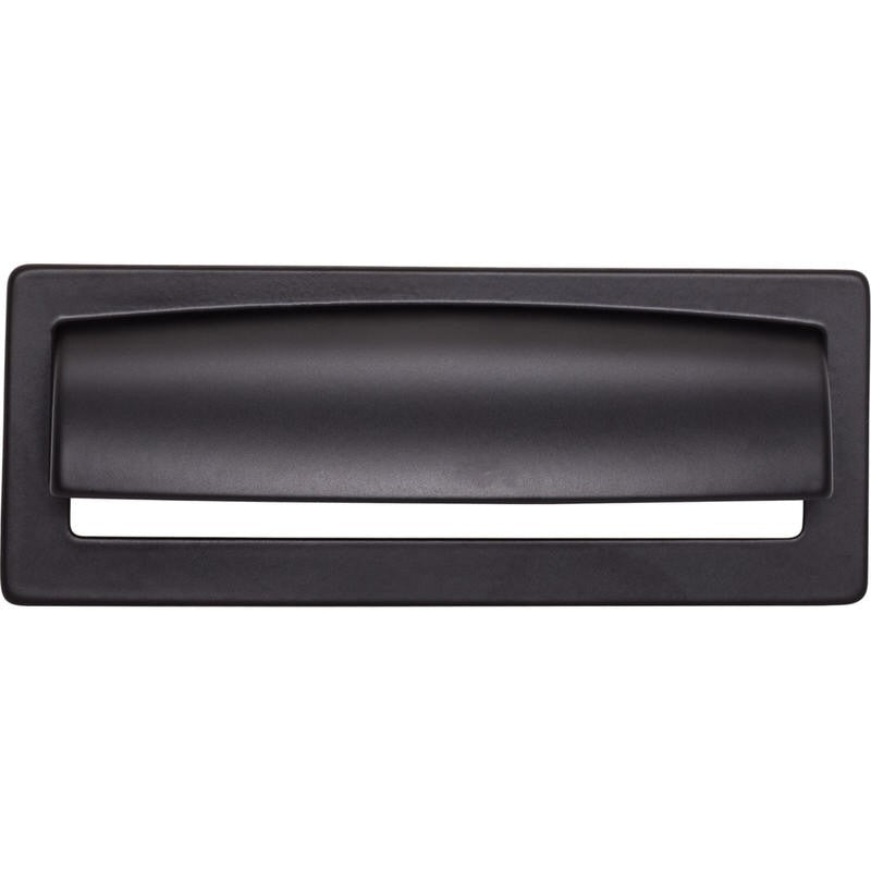 Top Knobs TK937BLK flat black cabinet pull