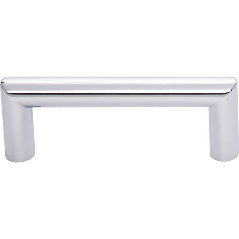 Top Knobs TK940PC Lynwood cabinet pulls in satin stainless, additional view
