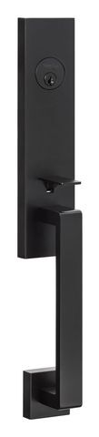 Sure-Loc Modern TN500 FBL flat black dummy handleset
