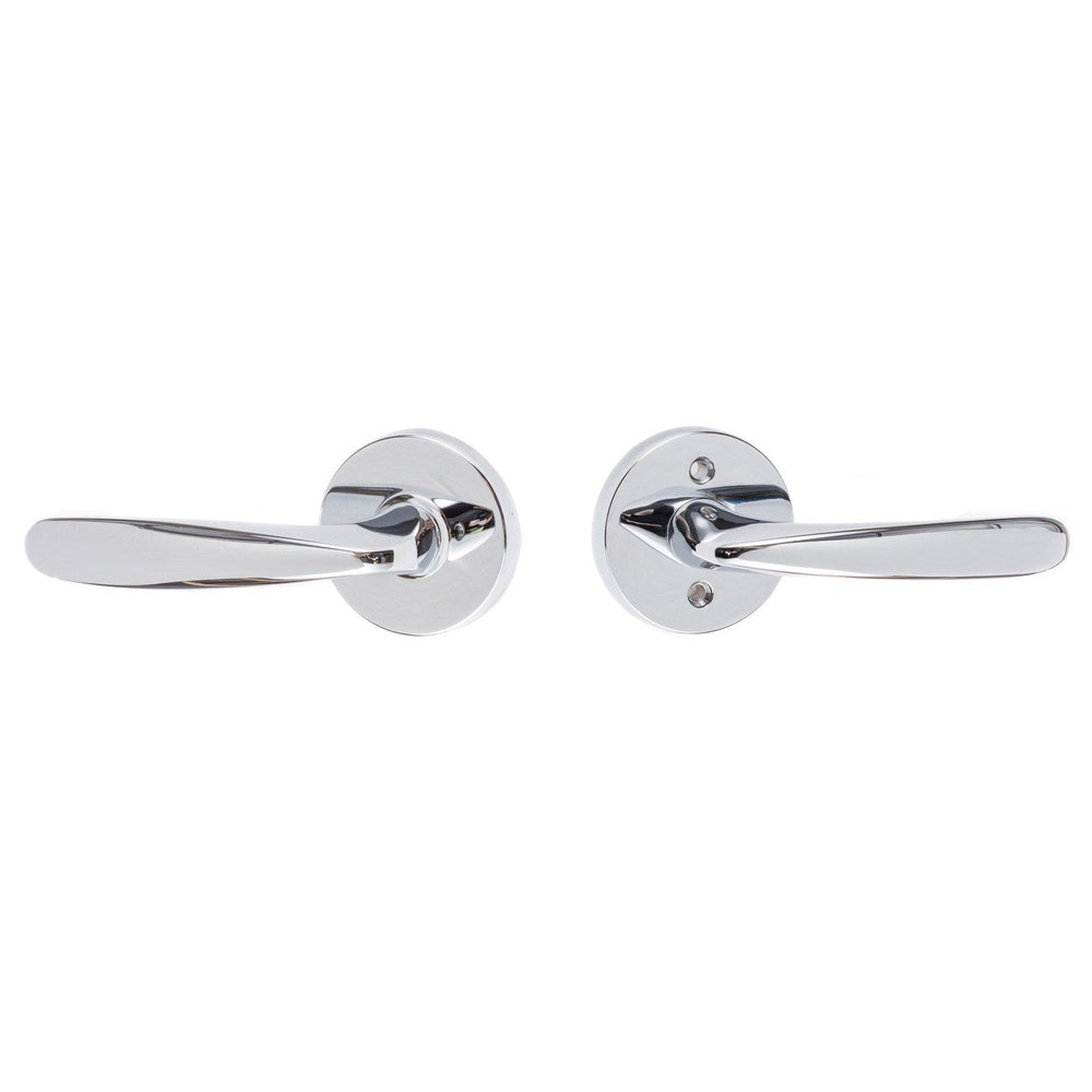 Sure-Loc Modern TR101 26 polished chrome passage door lever