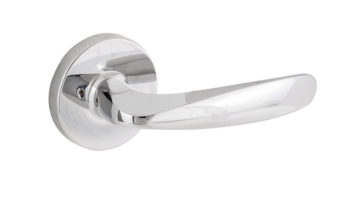 Sure-Loc Modern TR102 26 polished chrome privacy door lever