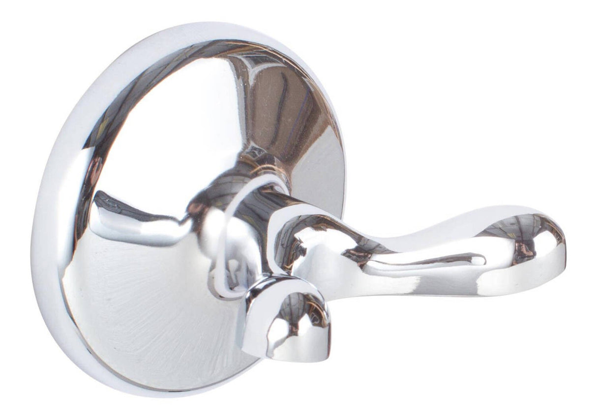 Sure-Loc Hardware VT-RH1 26 Ventura robe hook in polished chrome, additional view