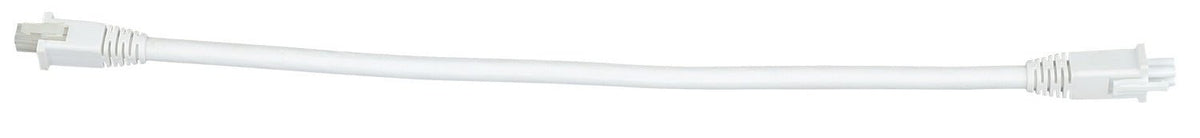 Vaxcel X0007 X000 6" Instalux Plastic Under Cabinet Linking Cable White
