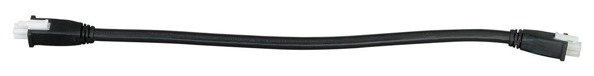 Vaxcel X0010 X000 6" Instalux Plastic Under Cabinet Linking Cable Black