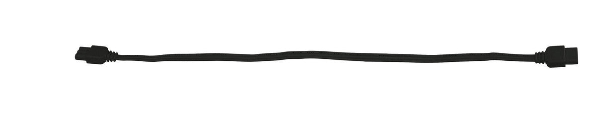 Vaxcel X0027 X0019 48" Instalux Plastic Low Profile Under Cabinet Linking Cable Black