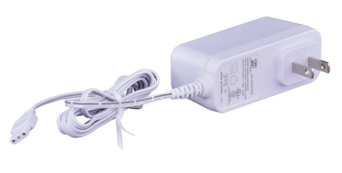 Vaxcel X0067 X006 24W Instalux Plastic Under Cabinet Power Adapter White