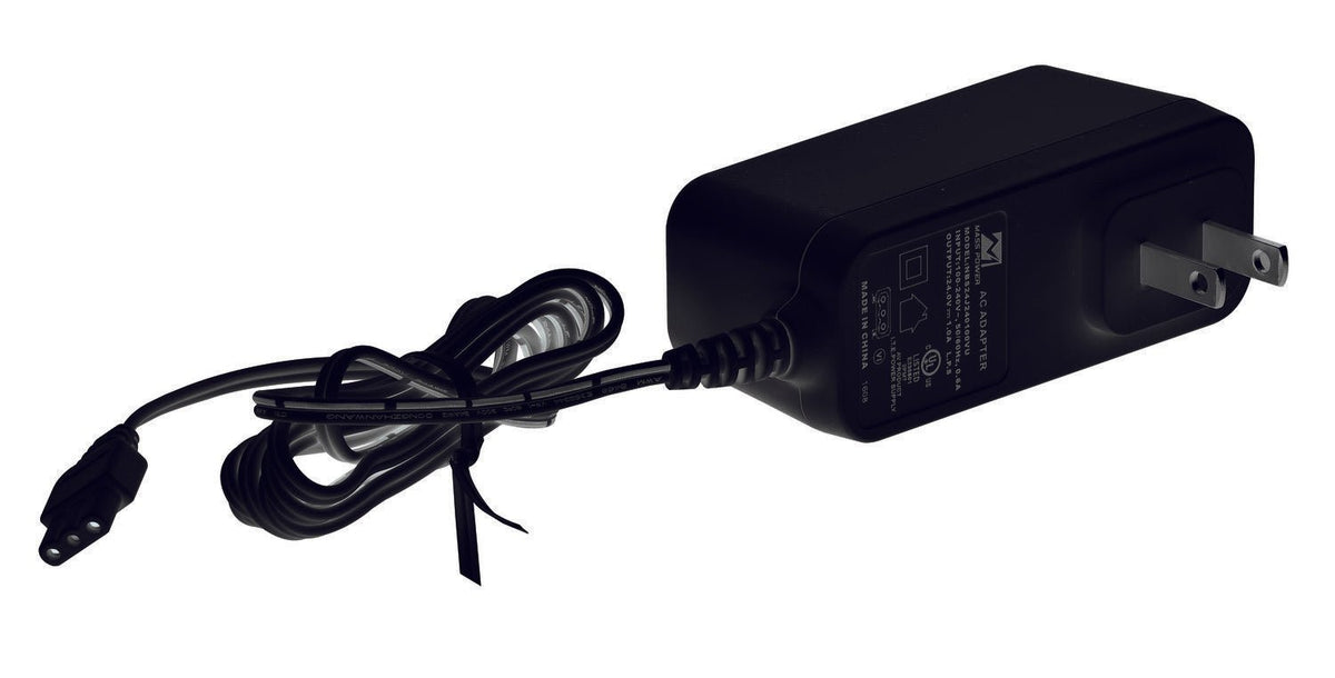 Vaxcel X0068 X006 24W Instalux Plastic Under Cabinet Power Adapter Black