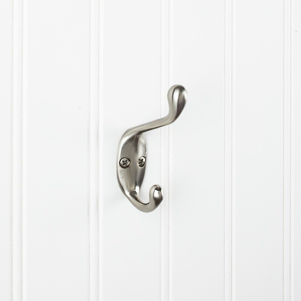 Elements YD40-337SN satin nickel coat hook