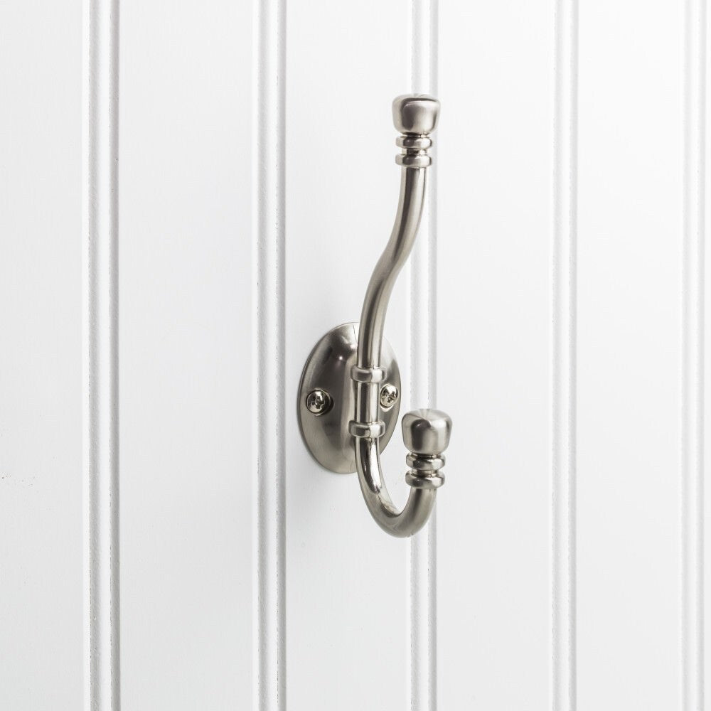 Elements YD50-518SN satin nickel coat hook