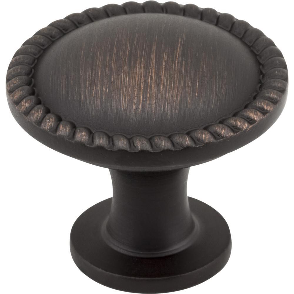 Elements Z115DBAC brushed oil rubbed bronze cabinet knob