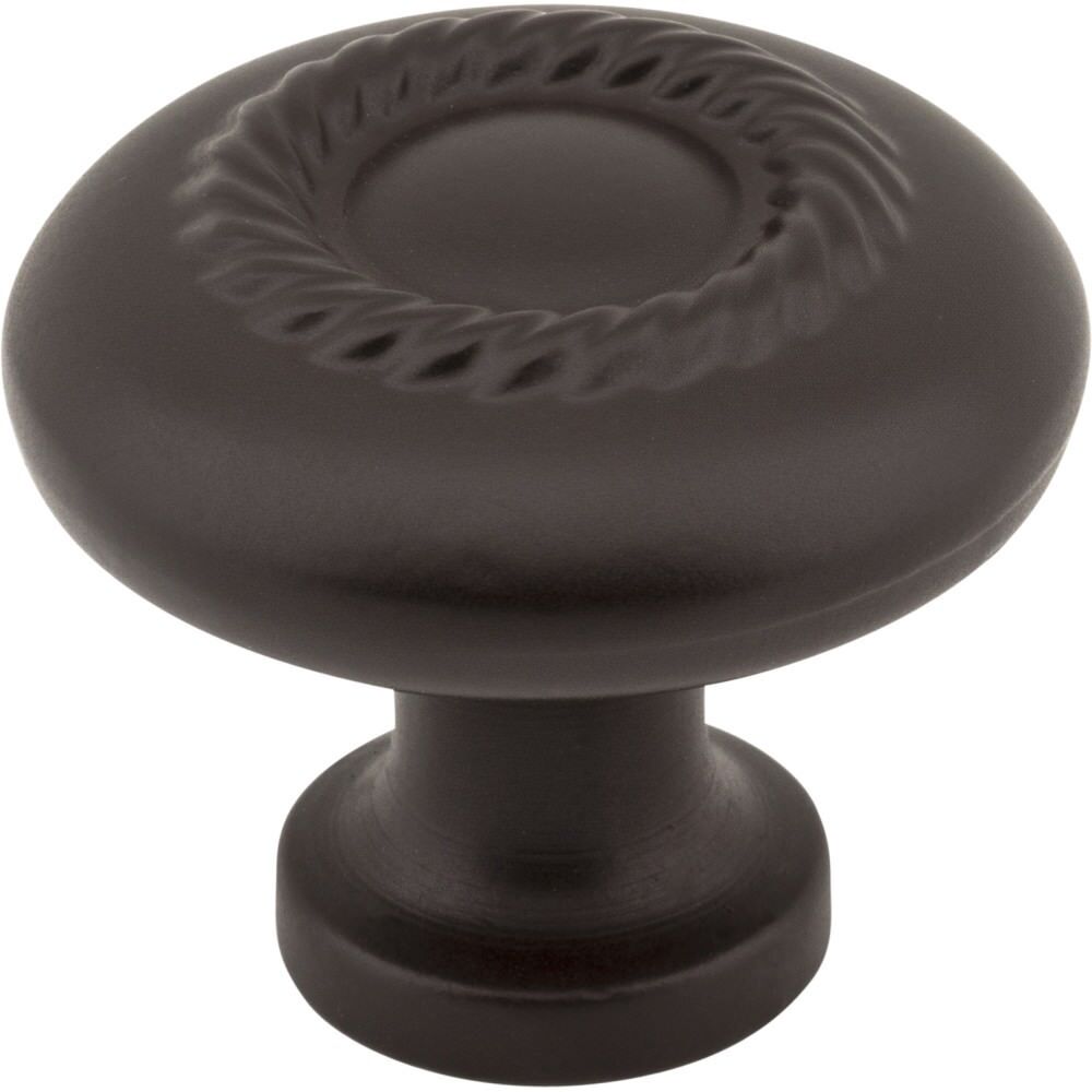 Hardware Resources Z117-ORB Lenoir 1-1/4" Zinc Cabinet Knob Dark Bronze