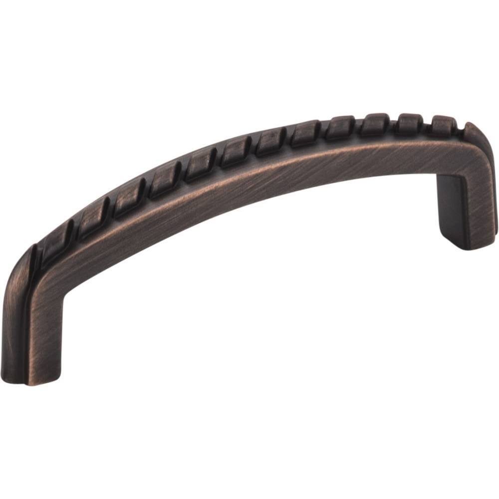 Elements Z118-3DBAC brushed oil rubbed bronze cabinet pull