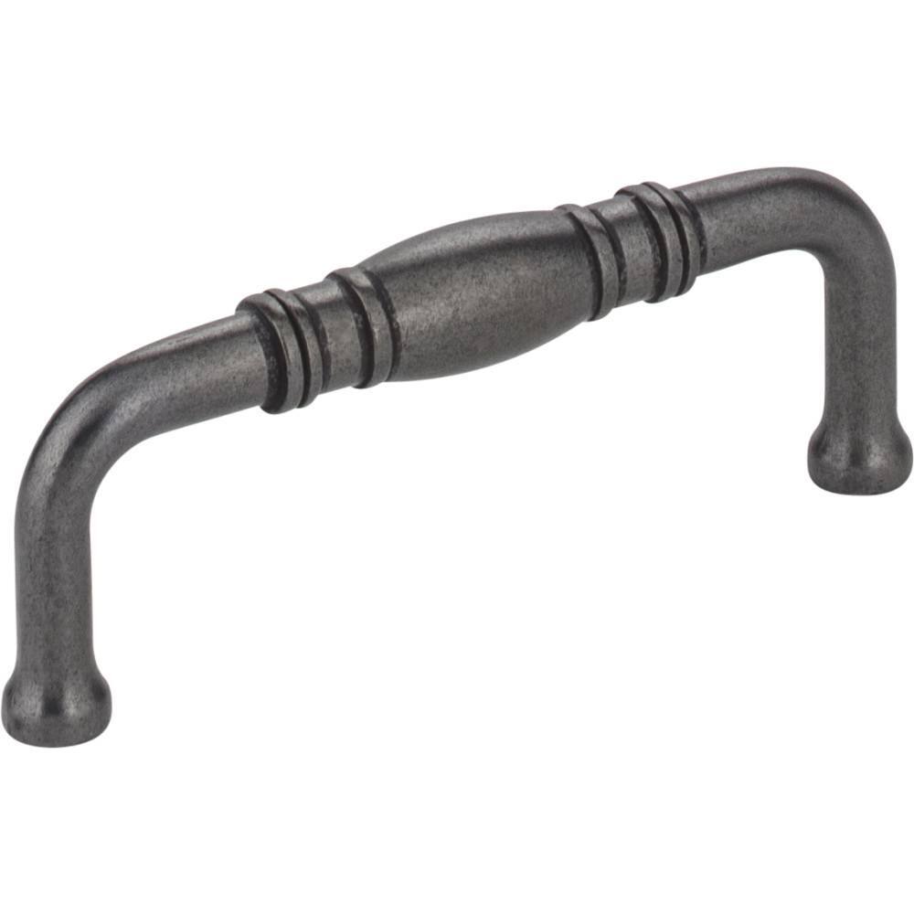 Jeffrey Alexander Z290-3-DACM gun metal cabinet drawer pull