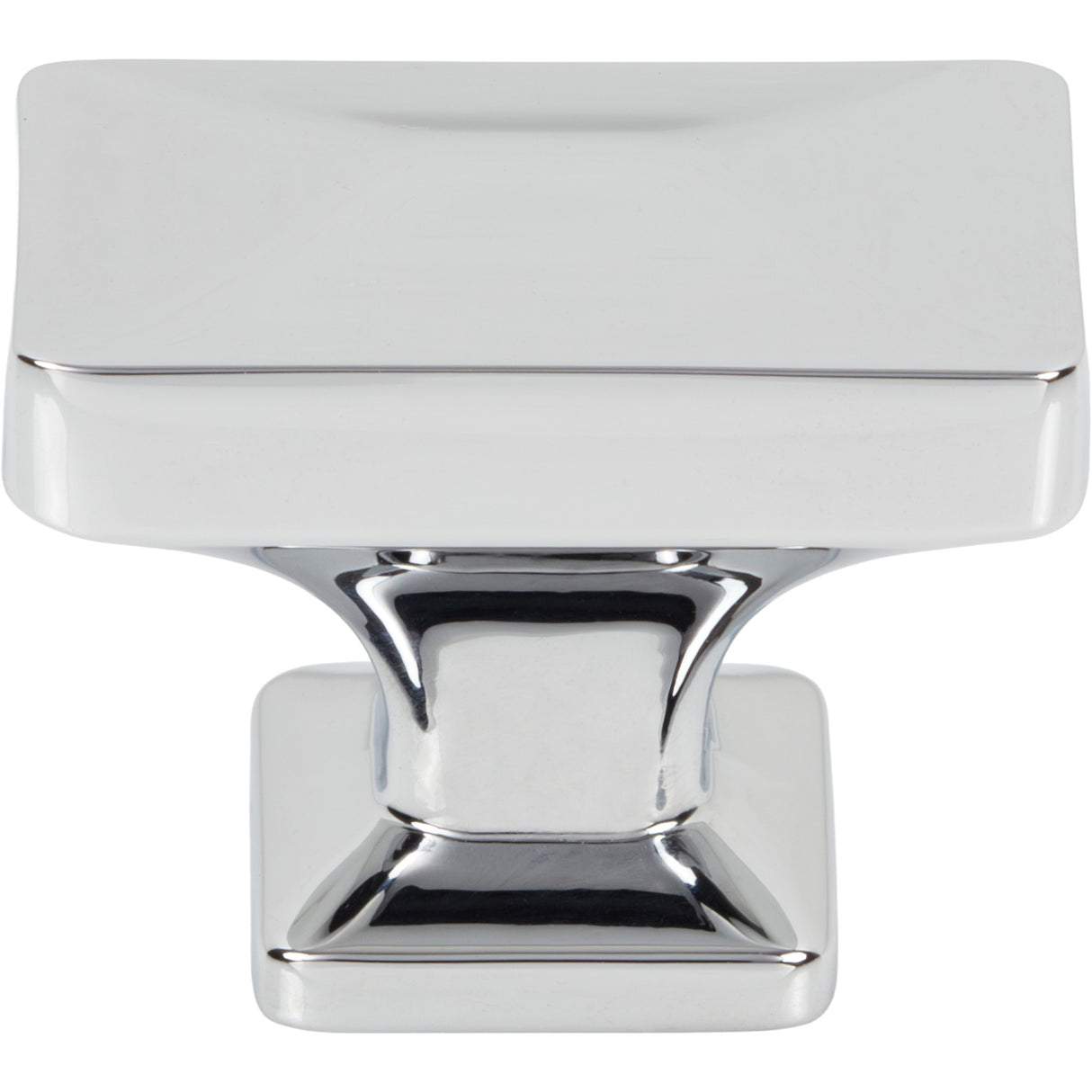 Top Knobs TK3310PC Califon 1 1/4" Length Rectangle Knob Polished Chrome