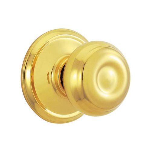 Schlage A85PGEO609 A85PD-GEO Georgian Hotel/Motel Door Knob Antique Brass
