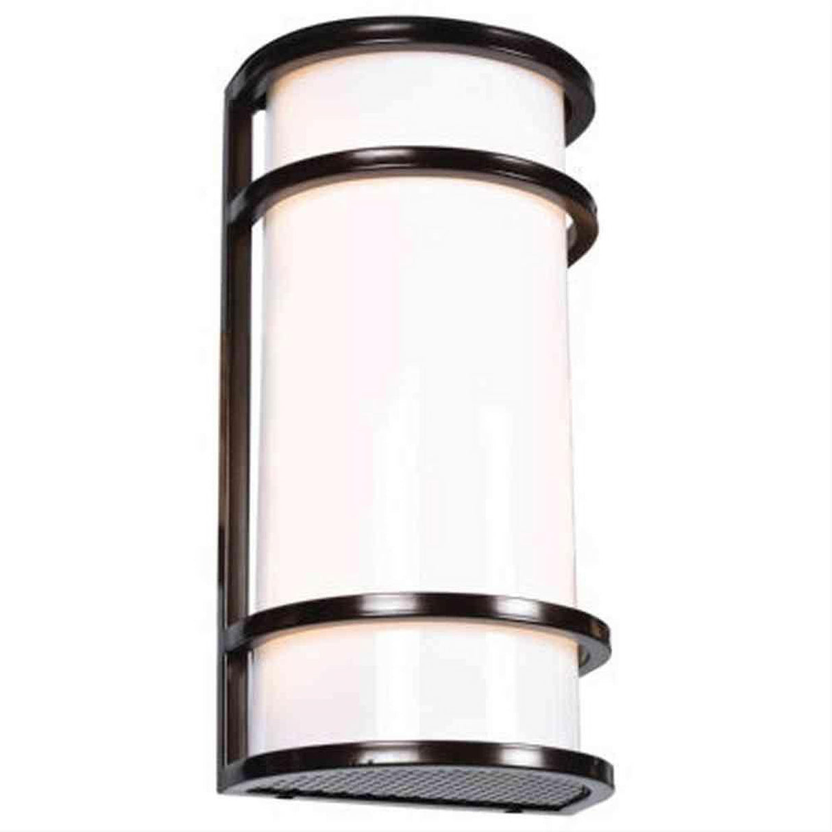 Access Lighting 20106LEDMG-BRZ/ACR Cove LED Outdoor Wall Light Bronze