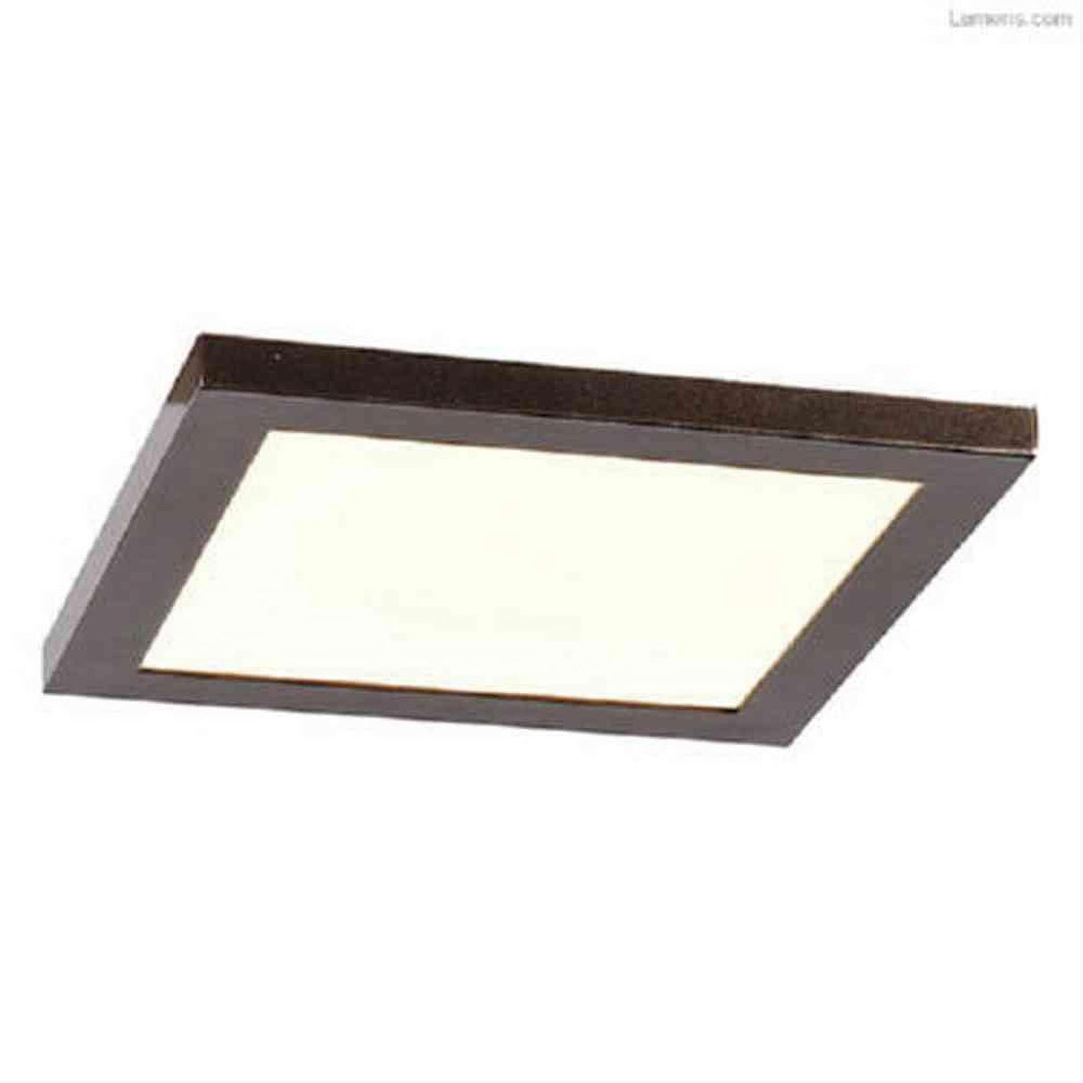 Access Lighting 20813LEDD-BRZ/ACR Boxer LED Square Flushmount Bronze