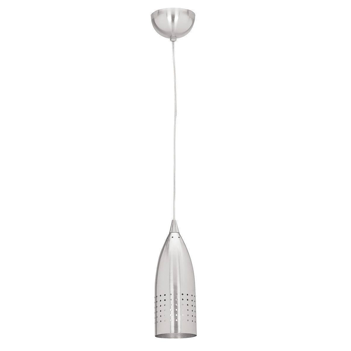 Access Lighting 52070-BS Tomahawk Mini Pendant Brushed Steel