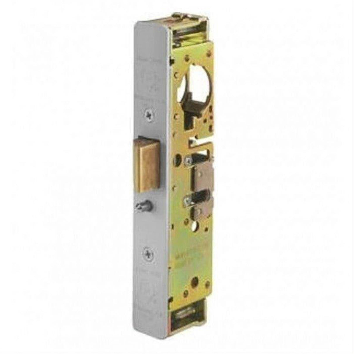 Adams Rite 490035201628 4900 Heavy Duty Deadlatch 1-1/8 inch Left Hand 2-5/8 inch Flat Mortised Strike Clear Anodized Aluminum