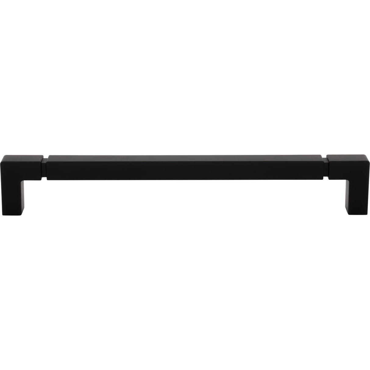 Top Knobs TK3228BLK Langston 18" Center to Center Appliance Pull Flat Black