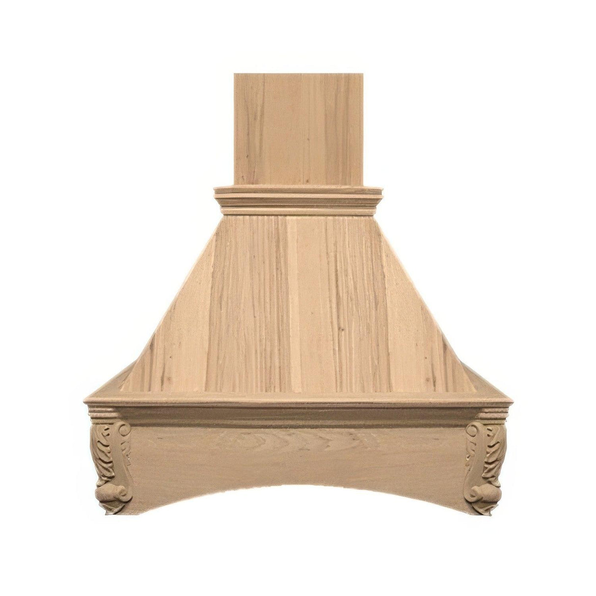 Air-Pro FDWHAC 48 H Arched Corbel Wall Mount Range Hood Hickory