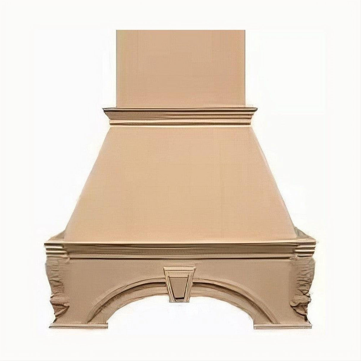 Air-Pro FDWHKS 36 RO Decorative Keystone Range Hood Red Oak