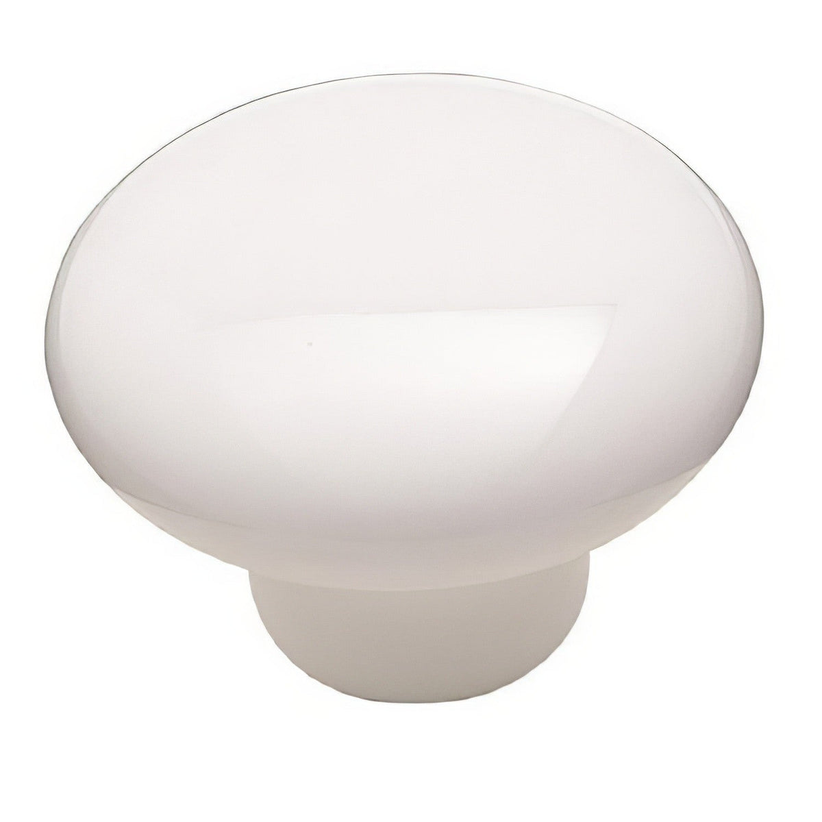 Amerock 217WHT Everyday Heritage 1-1/2 Inch Round Cabinet Knob White